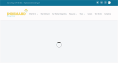 Desktop Screenshot of indemandinterpreting.com